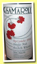 Macallan 1991/2012 (45%, Samaroli, cask #4139)